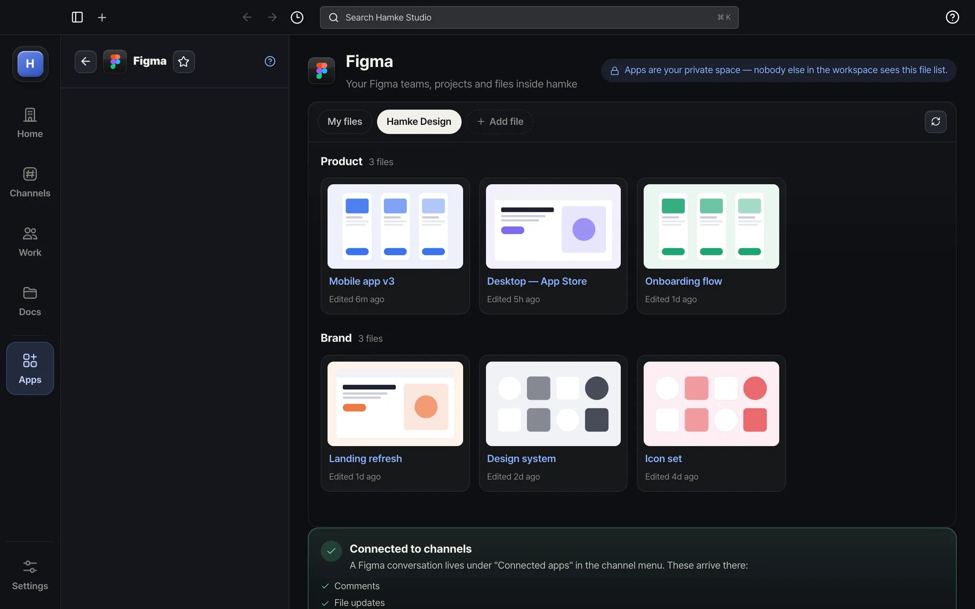 Figma — Browse team, project and file thumbnails